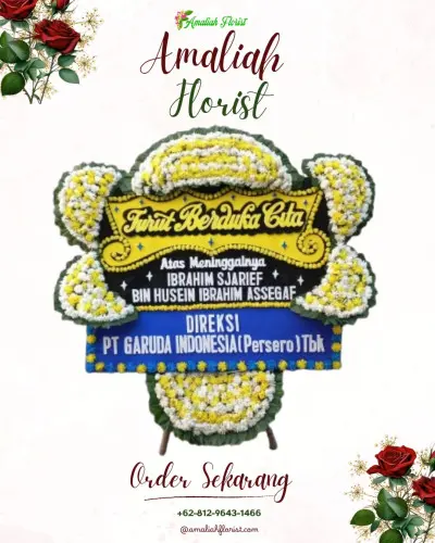 Papan Bunga Duka di Sinarsari